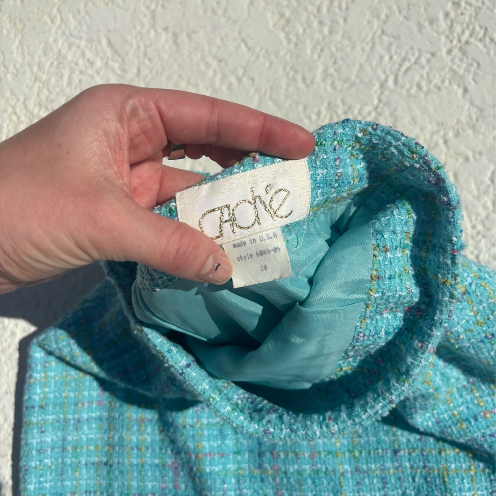 vintage gold label caché skirt - Picture 4 of 4
